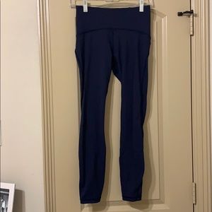 Navy Lululemon leggings